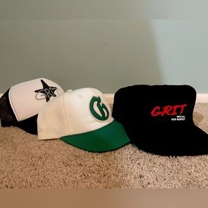 Grit Men’s Wear 3 Hats for $15